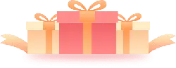 Gift Box - box - orange - No Watermark PNG