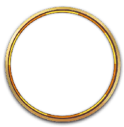 Golden Ring - glow - Transparent Layer PNG