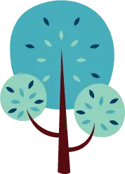 Three Trees - illustration - No Watermark PNG
