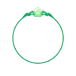 Green Gemstone Ring - gemstone - No Background PNG