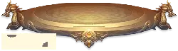 Dragon Base - golden - High Resolution PNG