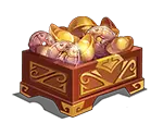 Treasure Chest of Gold Coins - Designer Recommended PNG