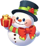 Snowman - gift - No Watermark PNG