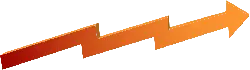 Lightning Arrow - graphic - No Background PNG