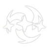 Three Stars Logo - logo - Free PNG