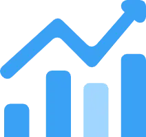 Bar Chart - Transparent Background PNG