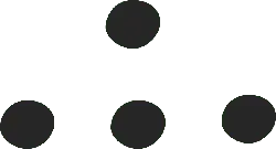 Black Dots Pattern - visual focus - High Resolution PNG