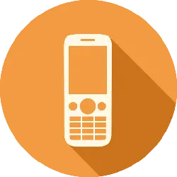 Cell Phone - communication device - High Resolution PNG