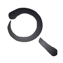 Magnifying Glass Icon - icon - observe - No Watermark PNG