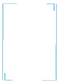 Blue Border - lines - design element - Free Download PNG