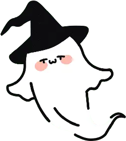 Hat Ghost - hat - Transparent Background PNG
