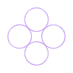 Four Leaf Clover - pattern - No Watermark PNG