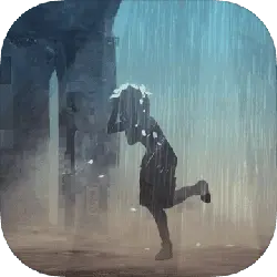 Runner in the Rain - person - PNG Images