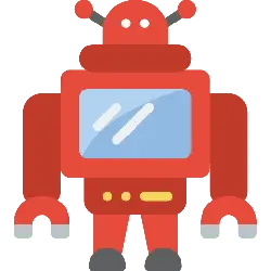 Red Robot - intelligence - Free Download PNG