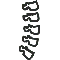 Black Shoes - outline - Free Download PNG