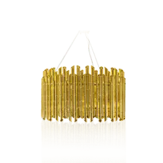 Gold Chandelier - lighting - Transparent Background PNG