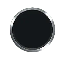 Circular Button - metal - PNG