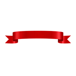 Red Ribbon - Lossless PNG - holiday