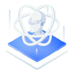 Atom Head - technology - Transparent Layer PNG