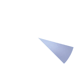 Blue Triangle - Fast Download PNG