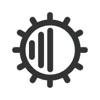 Gear Pattern - logo - Transparent Layer PNG