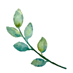 Lemon Branch - painting - No Background PNG