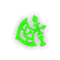 Green Glowing Character - art - High Resolution PNG