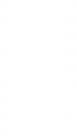 Black Background with White Check Marks - modern - PNG