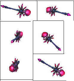 Pink Energy Sword - magic - No Background PNG