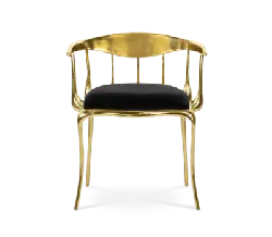 Gold Chair - modern - Free PNG