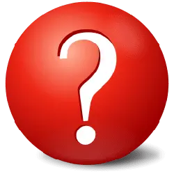 Red Question Mark Icon - icon - No Background PNG