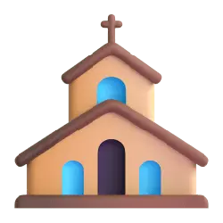 Church Icon - architecture - Transparent Background PNG