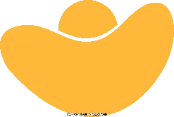 Yellow Abstract Shape - High Download Count PNG