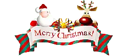 Santa Claus and Reindeer - happiness - Transparent Background PNG
