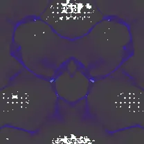 Symmetrical Pattern - gray - Transparent Layer PNG