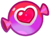 Heart Candy - pink - Free PNG