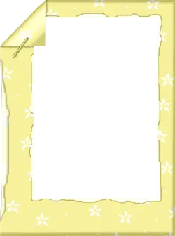 Yellow Flower Frame - frame - Free Download PNG