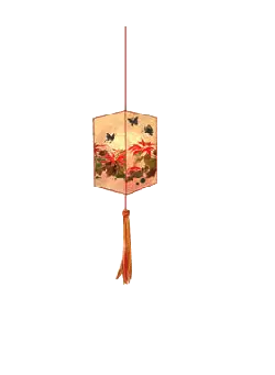 Lantern - Curated PNG - red