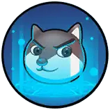 Blue Fox - expression - No Background PNG