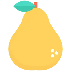 Pear - leaf - fruit - PNG Images