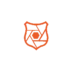 Orange Shield Logo - logo - Free PNG