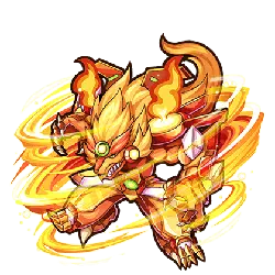 Fire Dragon King Beast - power - Transparent Background PNG