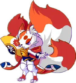 Fire Fox Elf - fox - Lossless PNG