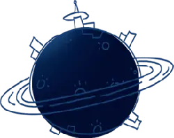Blue Planet - future - technology - High Resolution PNG