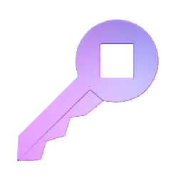 Key - purple - Lossless PNG