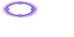 Purple Energy Ring - Transparent Background PNG