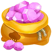 Gem Bag - purple - Free Download PNG