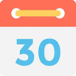 Calendar Icon - yellow - Lossless PNG