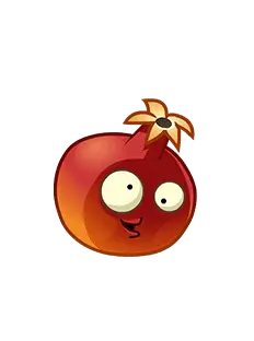 Pomegranate - cute - Transparent Background PNG