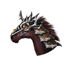 Armored Horse Head - horse - Free PNG